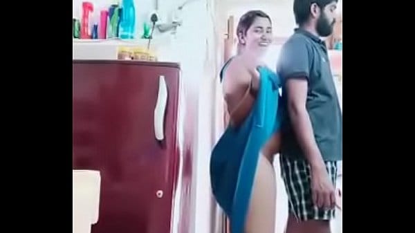 latest Swathi naidu sex romance with boyfriend in kitchen